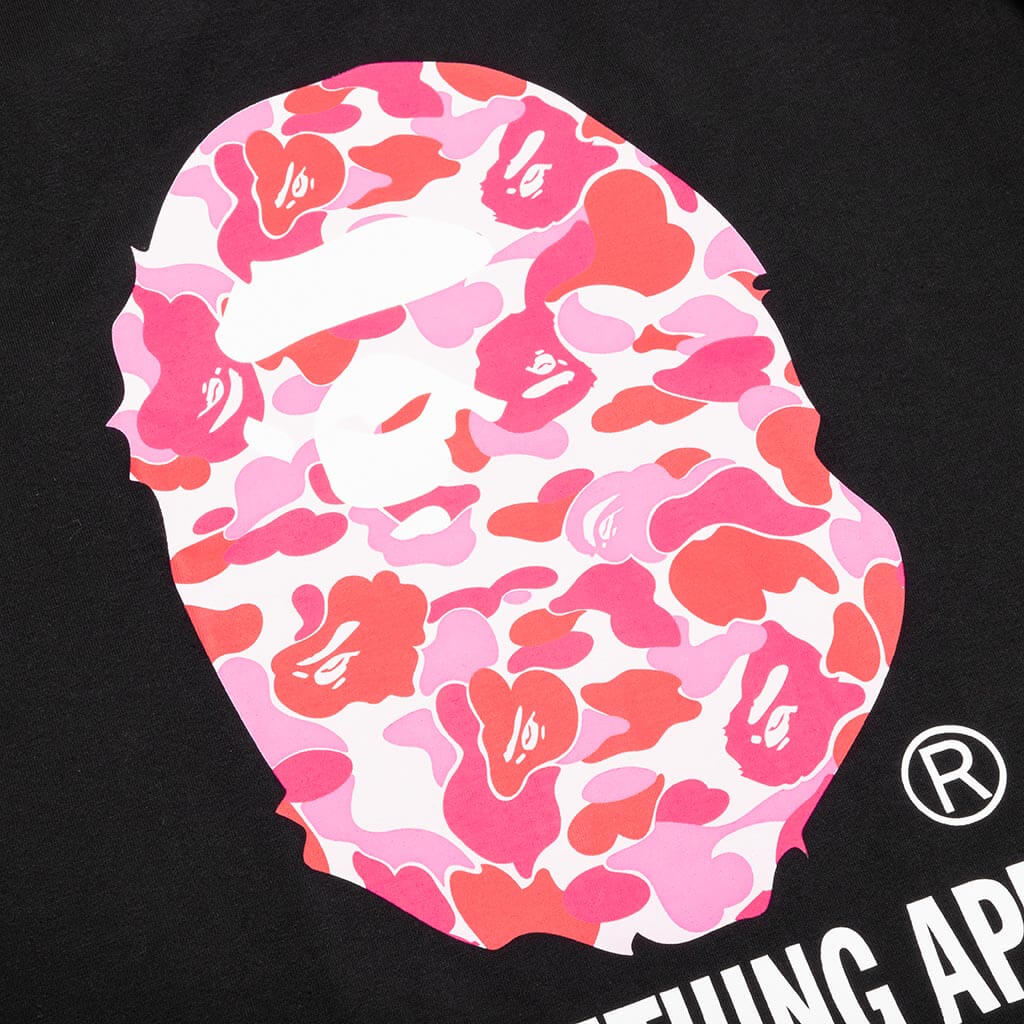 ABC Camo By Bathing Ape Tee - Black/Pink