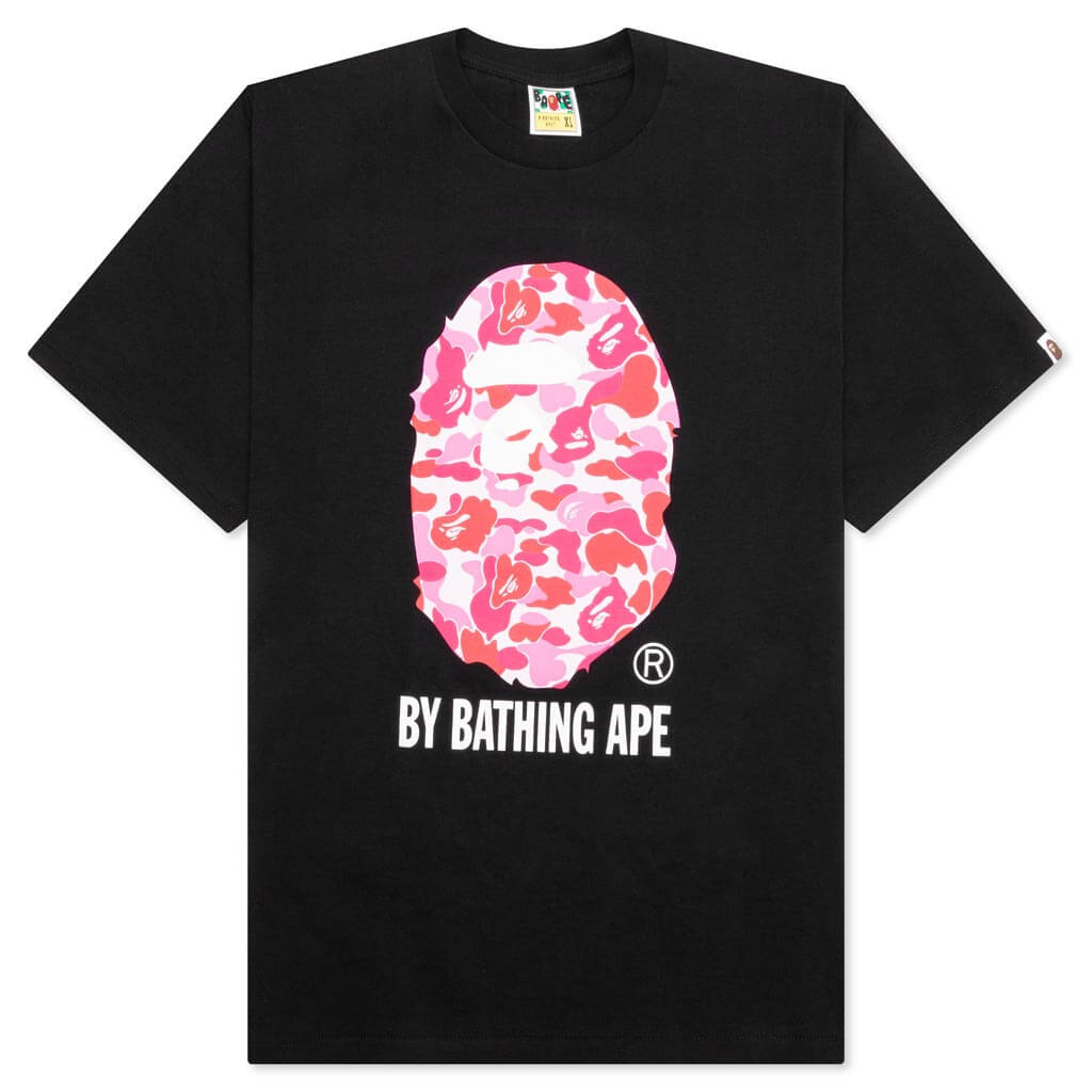 ABC Camo By Bathing Ape Tee - Black/Pink