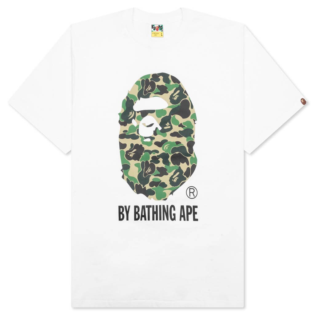 ABC Camo By Bathing Ape Tee - White/Green