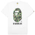 ABC Camo By Bathing Ape Tee - White/Green