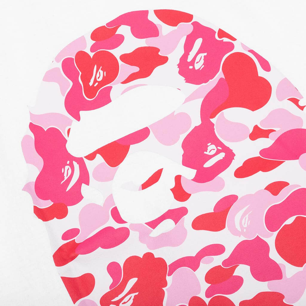 ABC Camo By Bathing Ape Tee - White/Pink