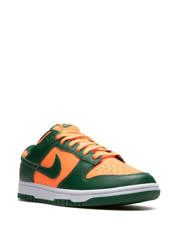 Nike
Dunk Low &quot;Miami Hurricanes&quot; sneakers