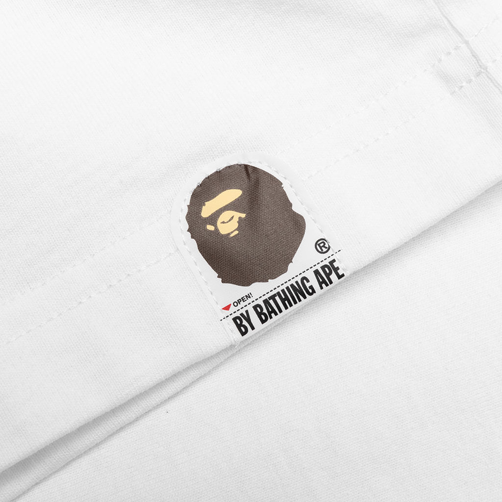 (B)Y Bathing Ape Tee リラックス - White