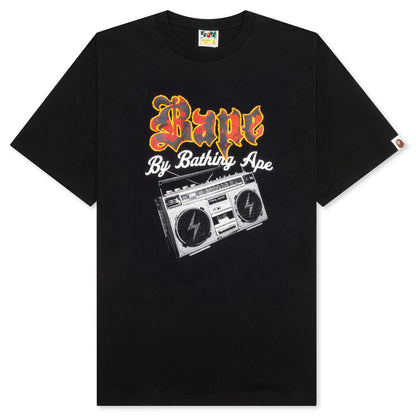 Bape Boombox Tee C - Black