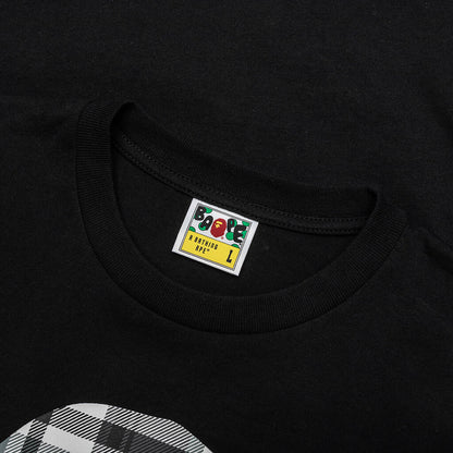 Bape Check by Bathing Ape Tee - Black