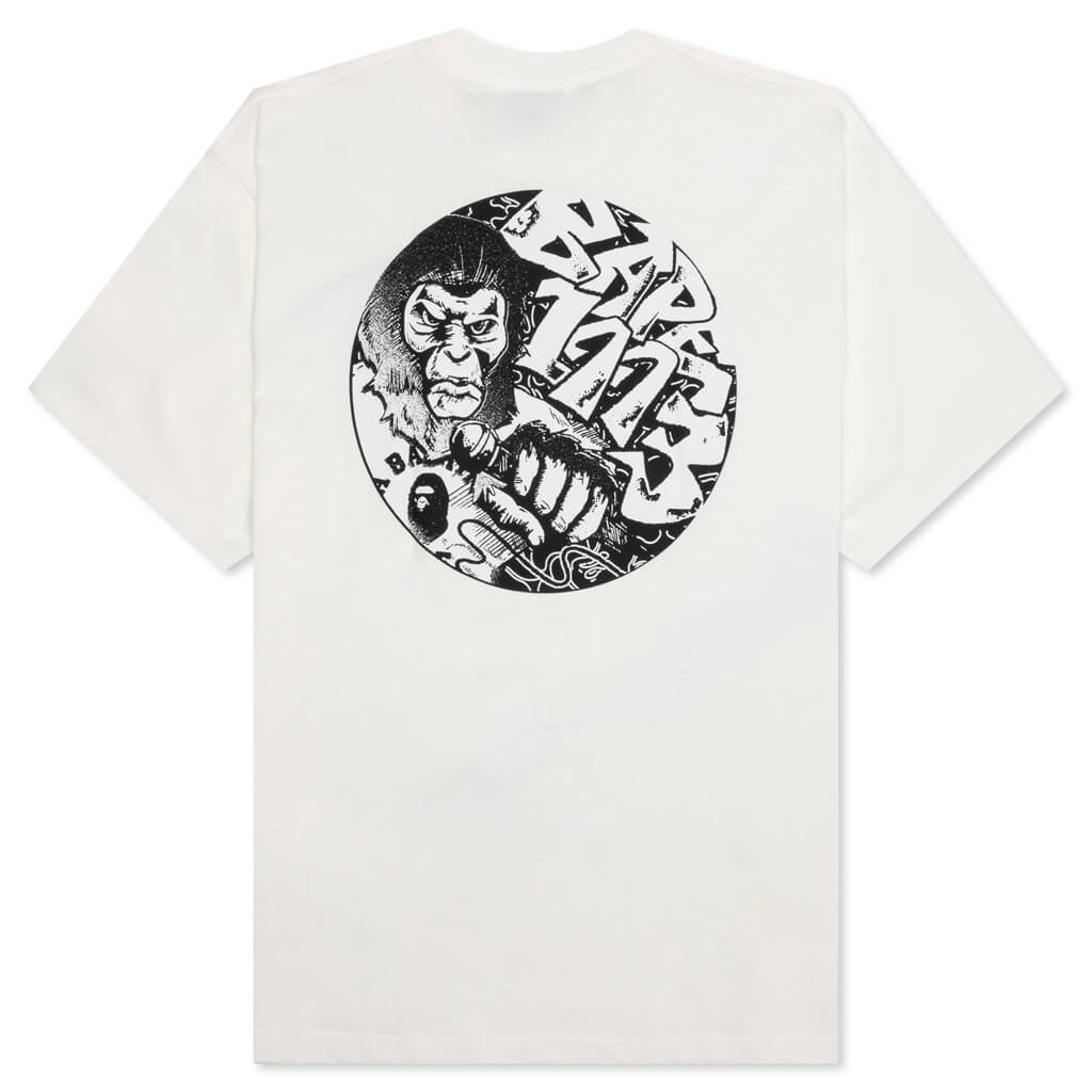 Bape Comics Graphic Tee - Ivory