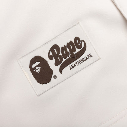 Baseball Jersey S/S Shirt - Ivory