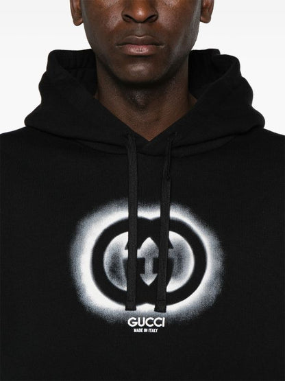 Gucci
logo-printed cotton hoodie