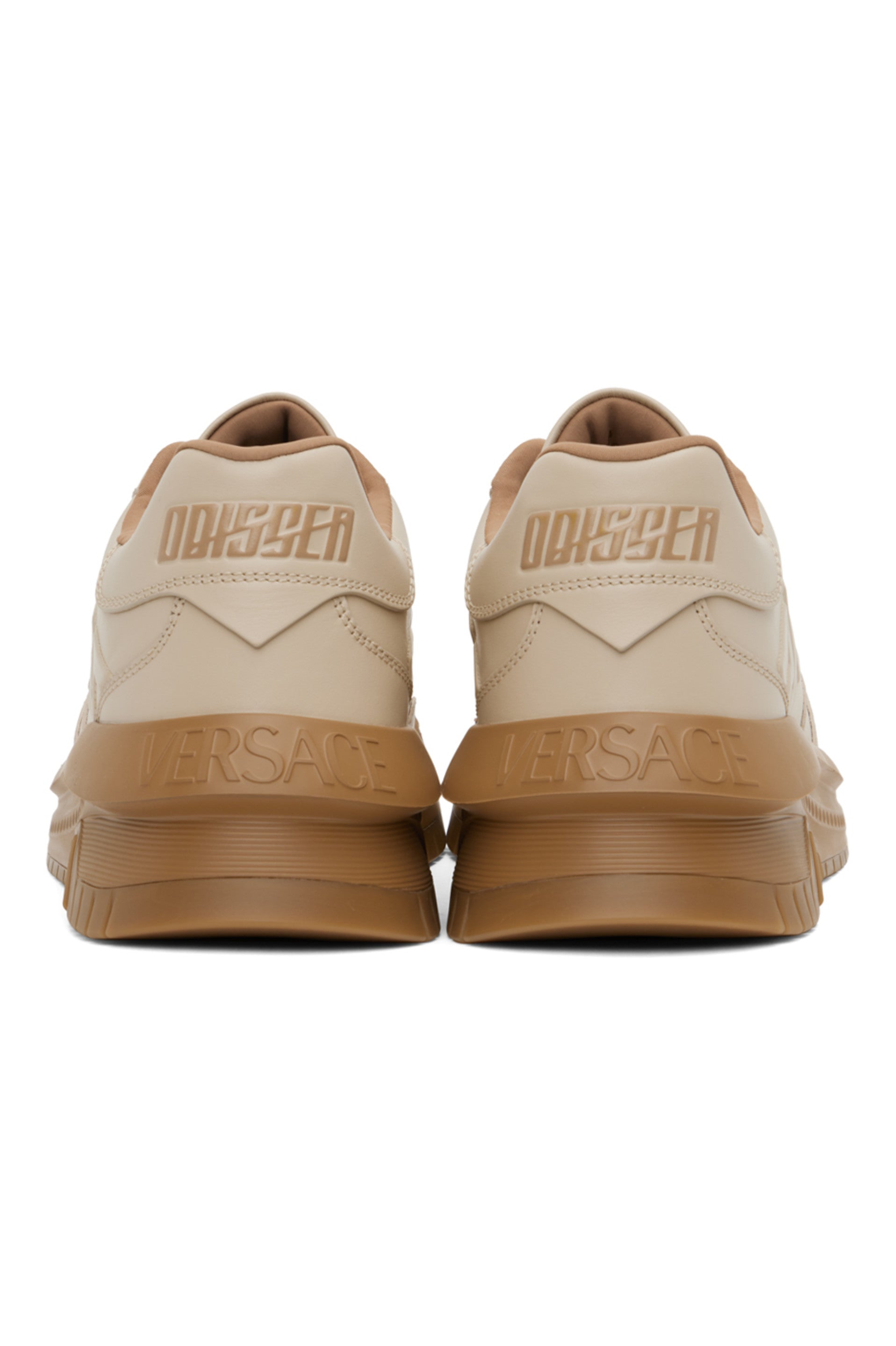 VERSACE
Beige Greca Odissea Sneakers