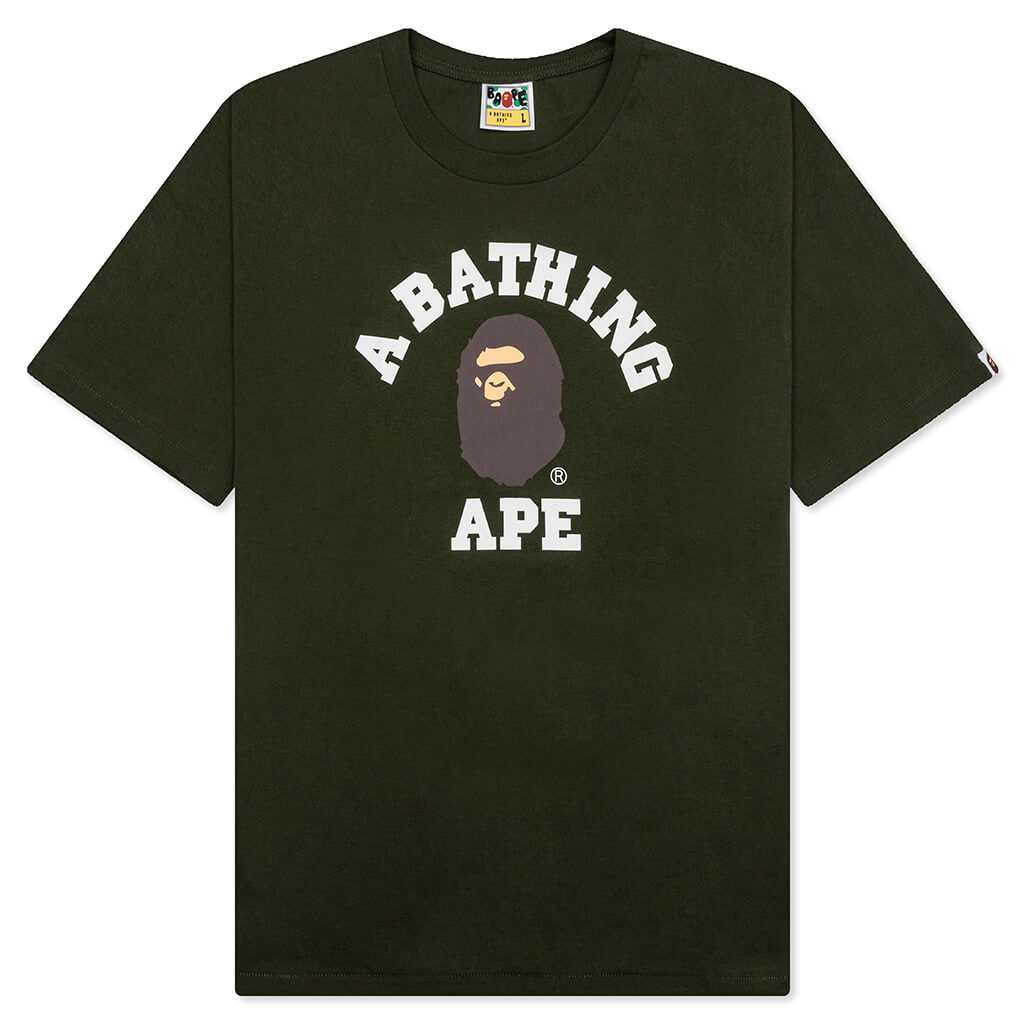 College Tee - Olive Drab