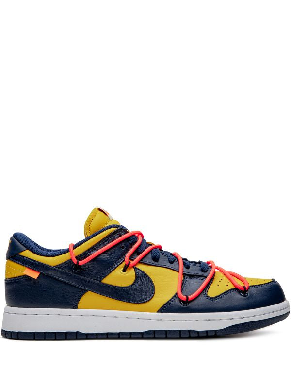 Nike X Off-White
Dunk Low &quot;University Gold&quot; sneakers