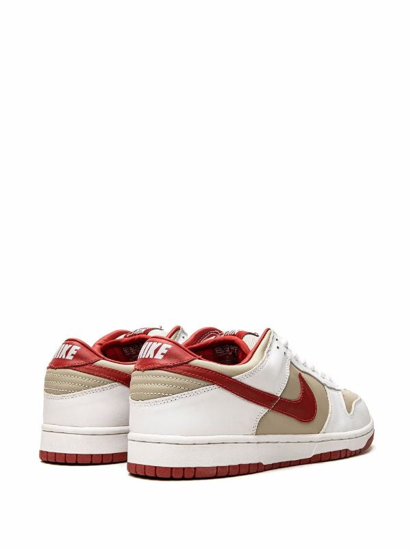 Nike
Dunk Low Pro &quot;Light Stone/Varsity Red&quot; sneakers