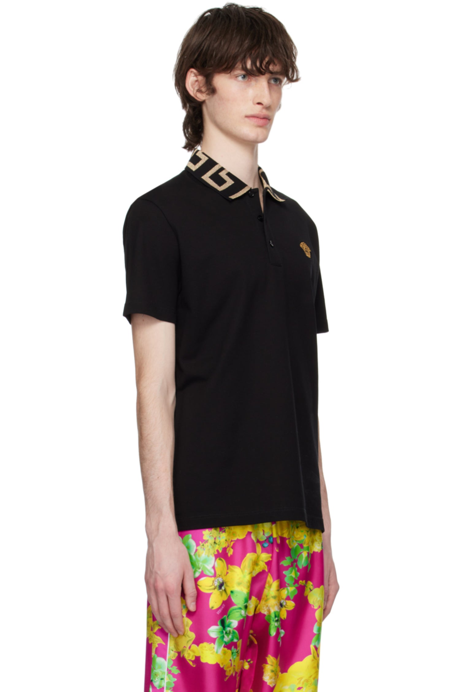 VERSACE
Black Greca Polo