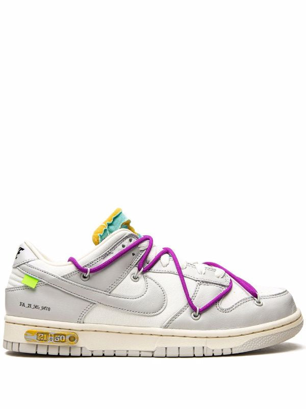 Nike X Off-White
Dunk Low &quot;Lot 21&quot; sneakers