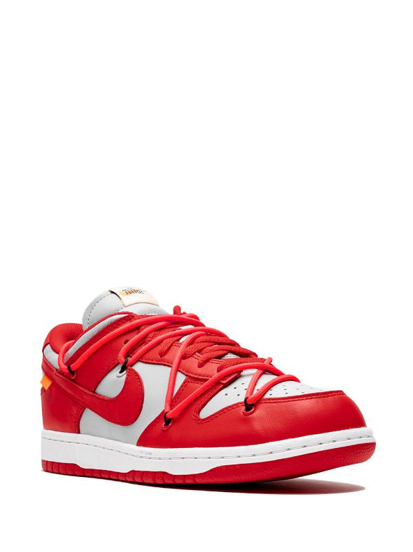 Nike X Off-White
Dunk Low &quot;University Red&quot; sneakers