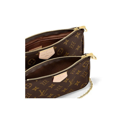 LOUIS VUITTON Multi Pochette Accessories Monogram Khaki