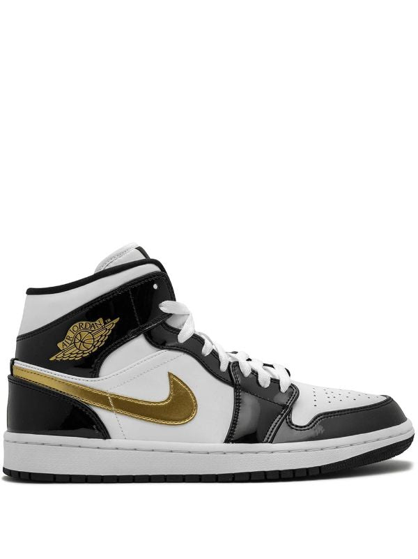 Jordan
Air Jordan 1 Mid SE &quot;Black/Gold Patent Leather&quot;