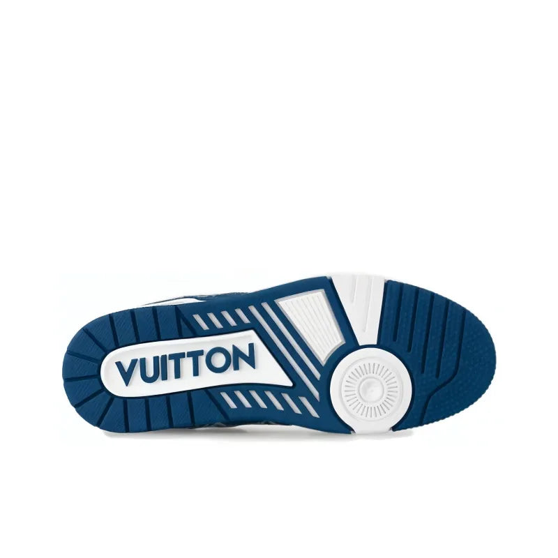 LOUIS VUITTON Trainer Lifestyle Shoes Low-Top White/Blue