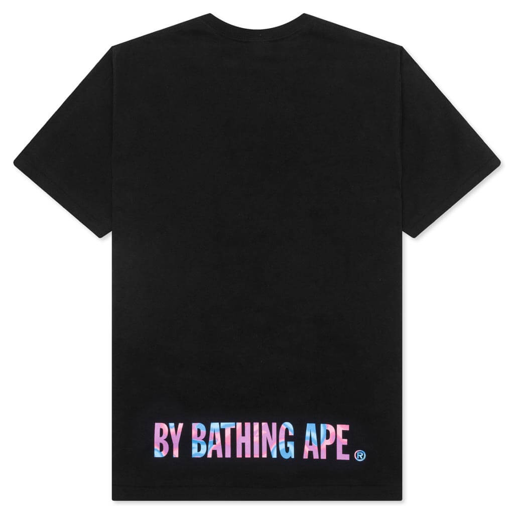 Liquid Camo Ape Face Sta Tee - Black/Pink