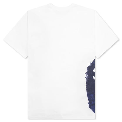 Overprinted Multi Ape Head Tee - White