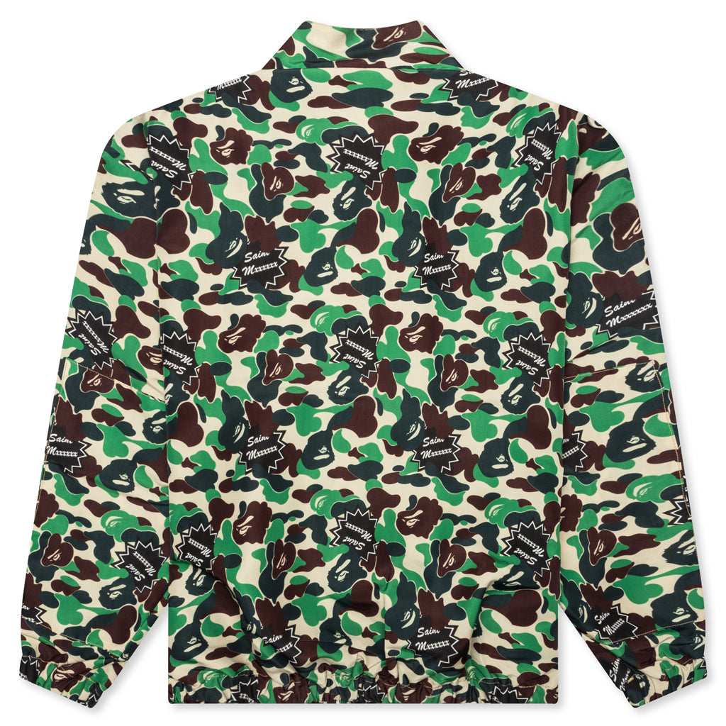 Saint Michael x A Bathing Ape St Ape Track Jacket - Camo