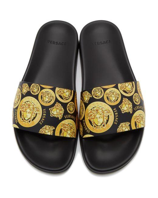 VERSACE - PANTOUFLES HOMME